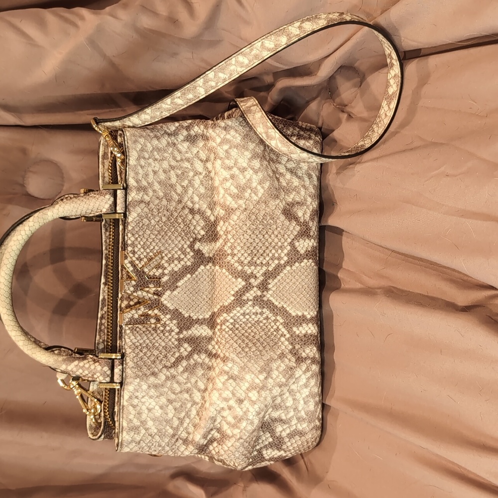 Michael Kors Beige Snake Print